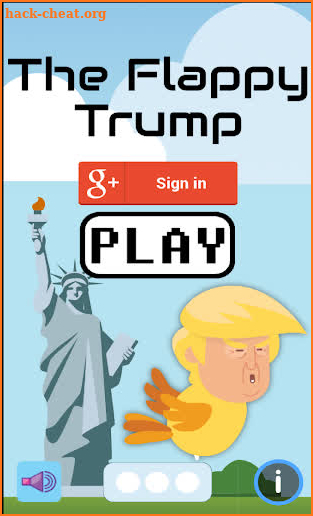 The Flappy Trump screenshot