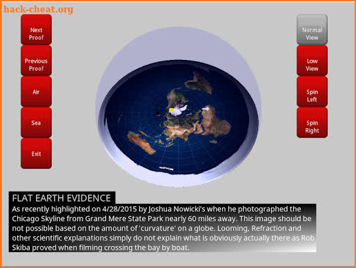 The Flat Earth Model screenshot