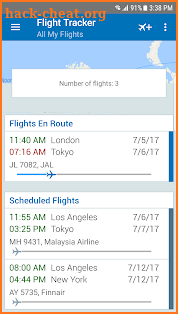The Flight Tracker screenshot