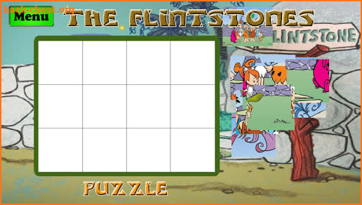 The Flintstones Puzzle screenshot