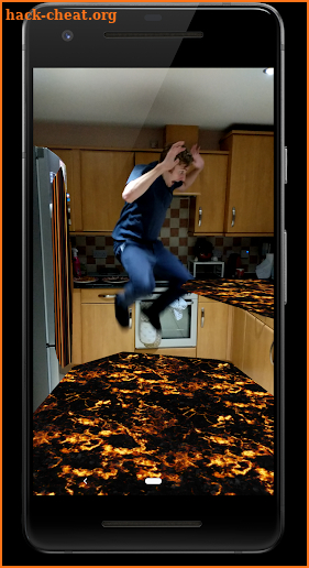 The Floor Is Lava AR! screenshot