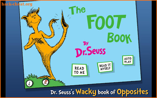 The FOOT Book - Dr. Seuss screenshot