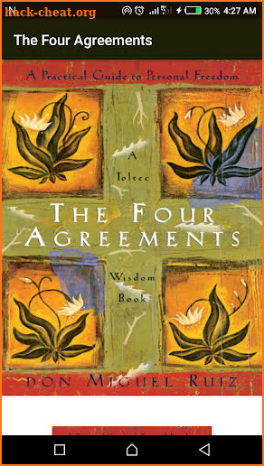 The Four Agreements by Don Miguel Ruiz screenshot