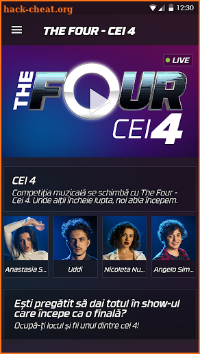 The Four - Cei 4 screenshot