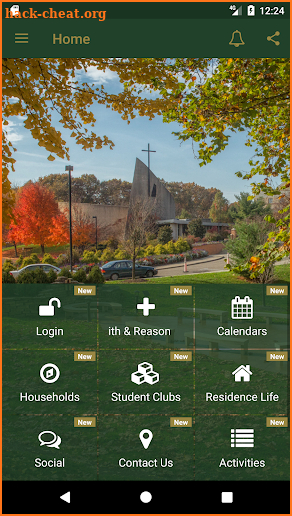 The FranciscanU app screenshot
