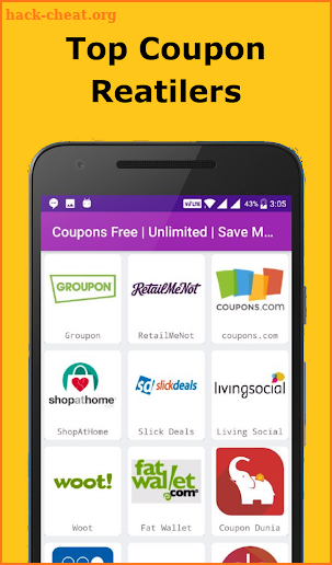 The Free Coupons App screenshot