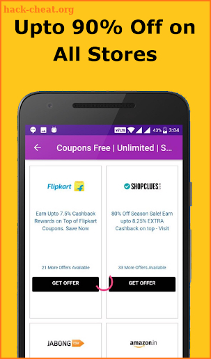 The Free Coupons App screenshot