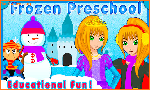The Frozen Preschool -  fun learning Kids Games screenshot