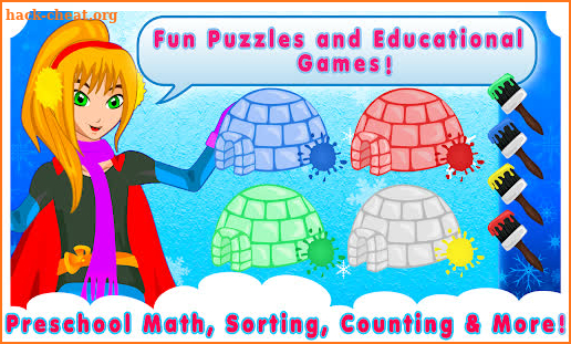 The Frozen Preschool -  fun learning Kids Games screenshot
