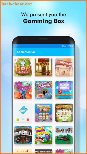 The GamesBox screenshot