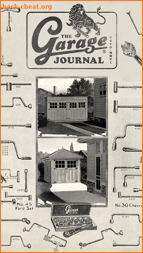 The Garage Journal screenshot