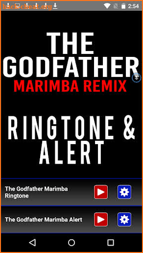 The Godfather Theme Marimba screenshot