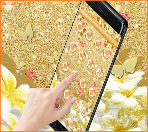 The Golden Crown Elegance Theme screenshot