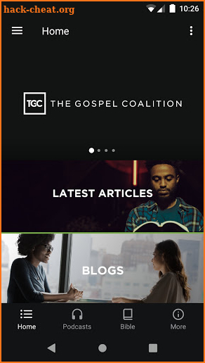 The Gospel Coalition screenshot