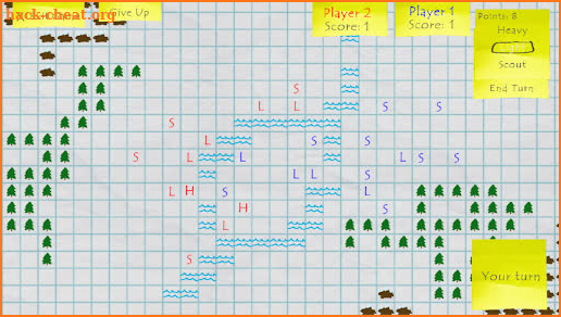 The Graph Paper Game screenshot