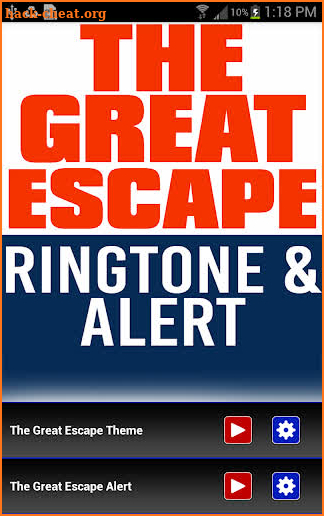 The Great Escape Theme screenshot
