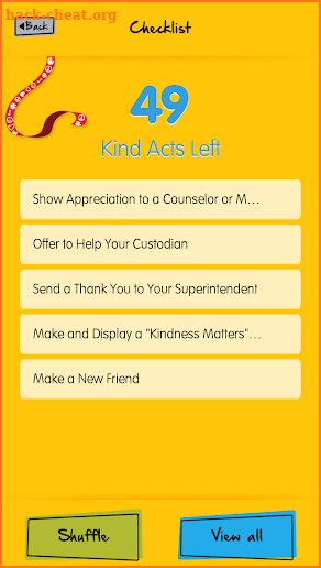 The Great Kindness Challenge-School Edition screenshot