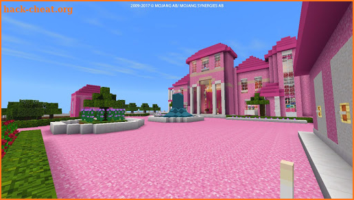 The Great Pink House map for MCPE screenshot