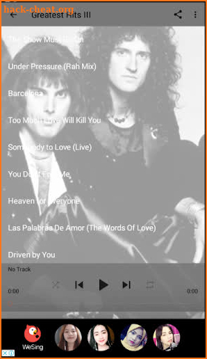 The Greatest Songs of Queen screenshot