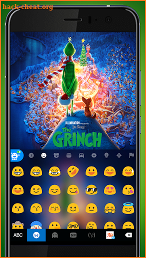 The Grinch Keyboard Theme screenshot