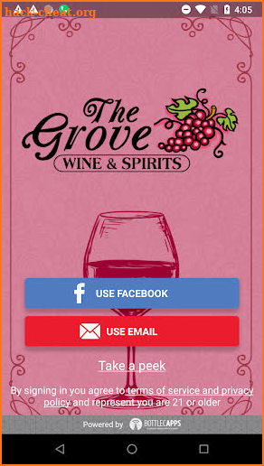 The Grove Wine & Spirits screenshot