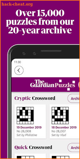 The Guardian Puzzles screenshot
