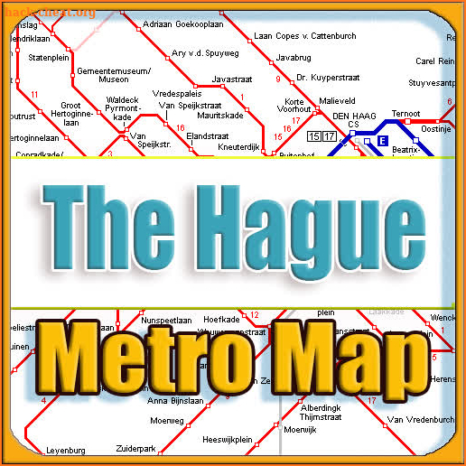 The Hague Metro Map Offline screenshot