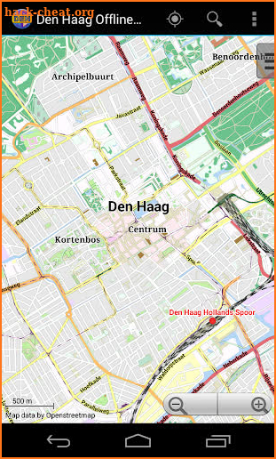 The Hague Offline City Map screenshot
