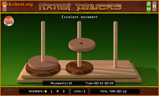 The Hanoi Towers screenshot