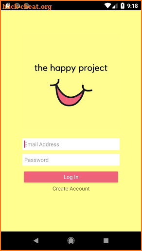 The Happy Project screenshot