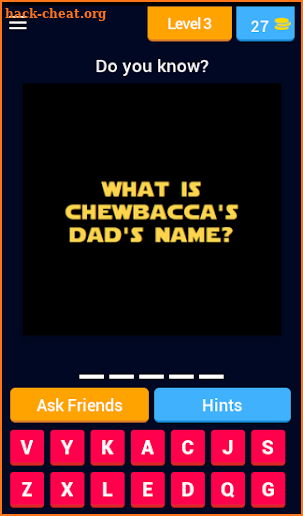 The Hardest Star Wars Quiz screenshot
