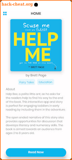 The Help Me Book Series screenshot