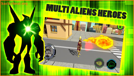 The Hero alien fighter screenshot