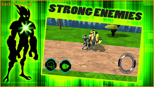 The Hero alien fighter screenshot