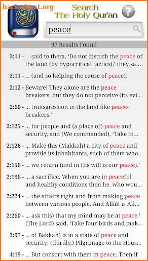 The Holy Quran - English screenshot