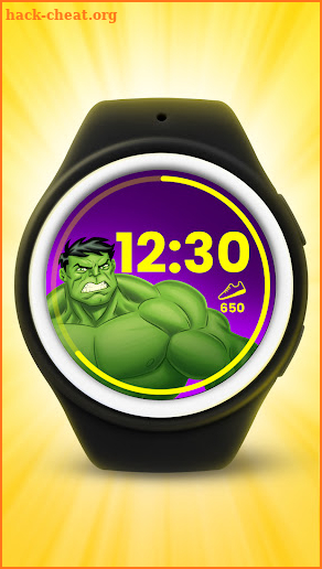 The Hulk Watch Face screenshot