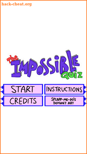 The Impossible Quiz screenshot