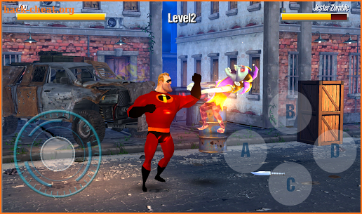 The incredibles 2 Game Beatem  Fight Heroes 3D screenshot
