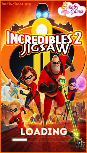The Incredibles 2 Jigsaw screenshot