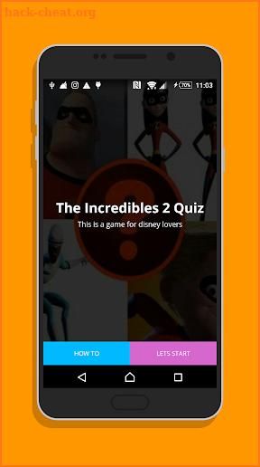 The Incredibles 2 Quiz screenshot