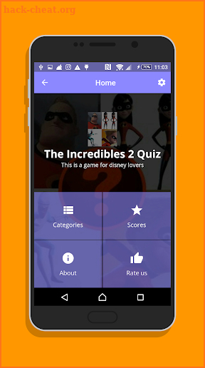 The Incredibles 2 Quiz screenshot