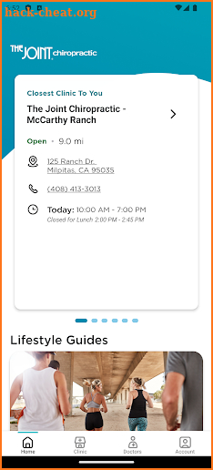The Joint Chiropractic screenshot