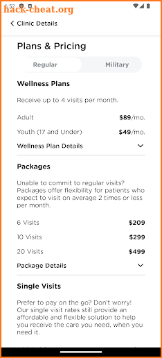 The Joint Chiropractic screenshot