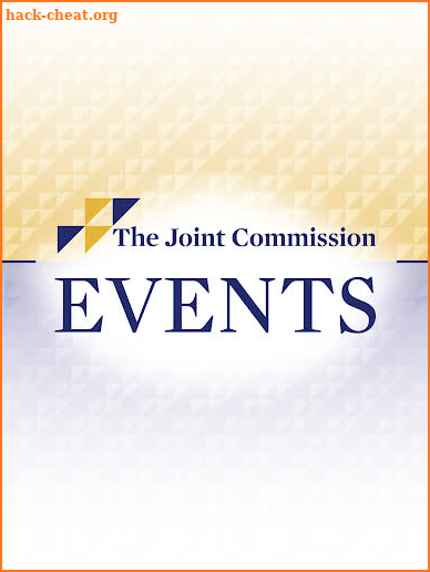 The Joint Commission Events screenshot