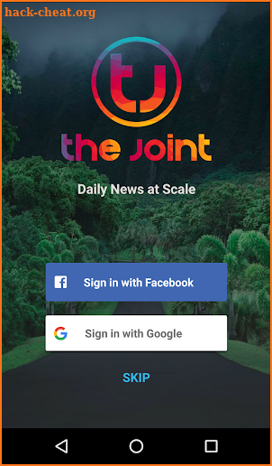 The Joint: Daily News at Scale screenshot