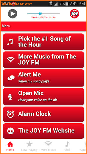 The JOY FM Florida screenshot