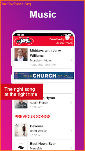 The JOY FM Georgia screenshot