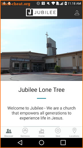 The Jubilee App screenshot