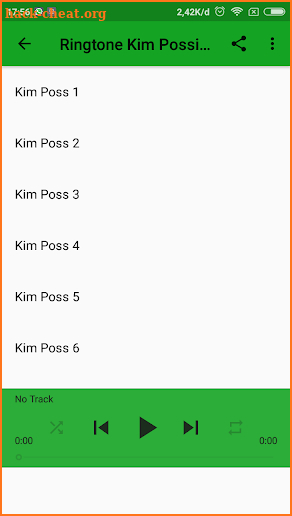 The Kim Possible Ringtone screenshot