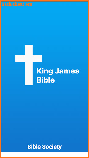 The King James Bible screenshot